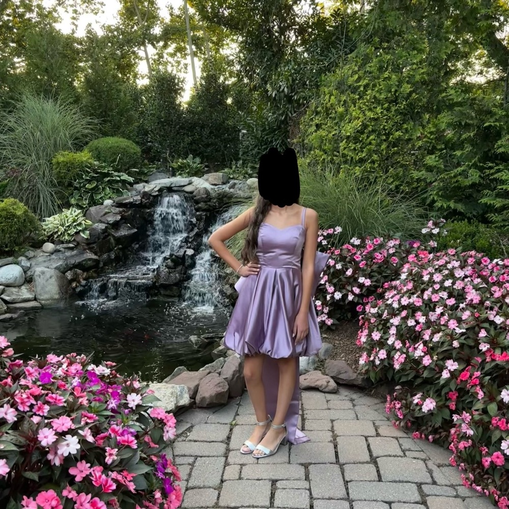 Elegant Lavender Dress